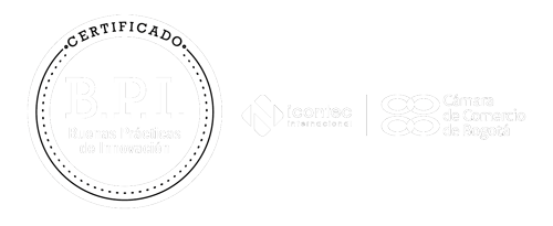 Certificado Buenas Prácticas de Innovación - Icontec - Cámara de Comercio de Bogotá
